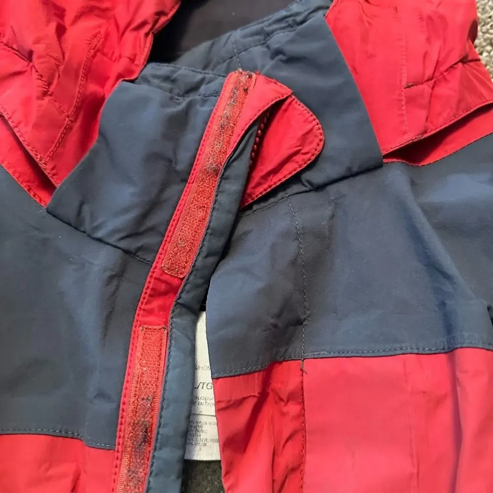 The Northface Summit Series Mens XL Red Gore-Tex Shell Jacket, used condition